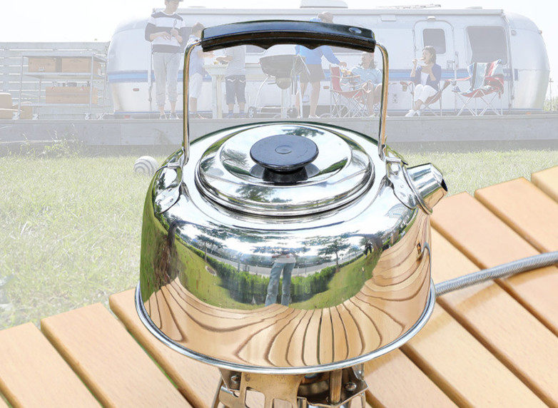 Hand-made coffee outdoor camping teapot