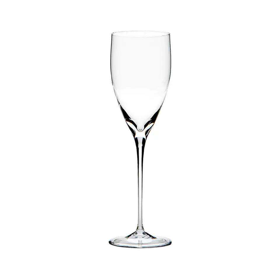 handmade long stem custom logo wine lead free crystal champagne glasses|250ml