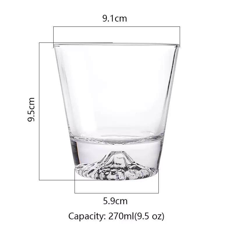 Customized Drinking Clear Glass Cup |270ml