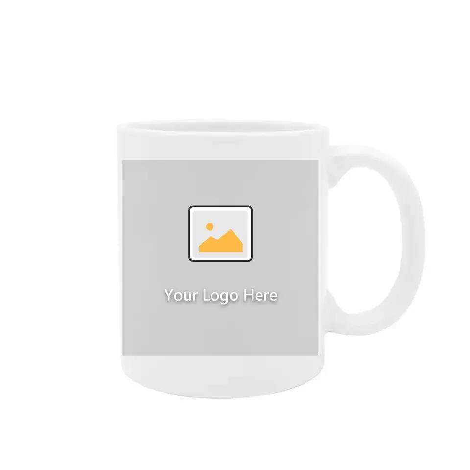 Coffee cup blank white sublimation can be printed with sublimation coated liquid ceramic cup|11 Oz