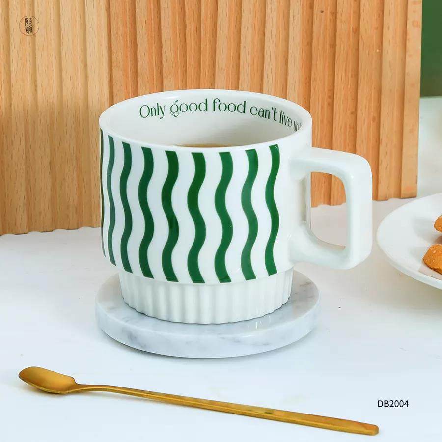 custom printed coffee ceramic mug personalized premium ceramic coffee mug with handle|12oz