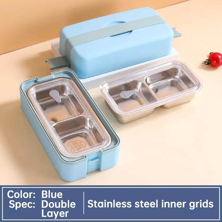 Best Selling Bento Kids Food Container Set Stainless Steel Custom School Lunch Box|1-3L
