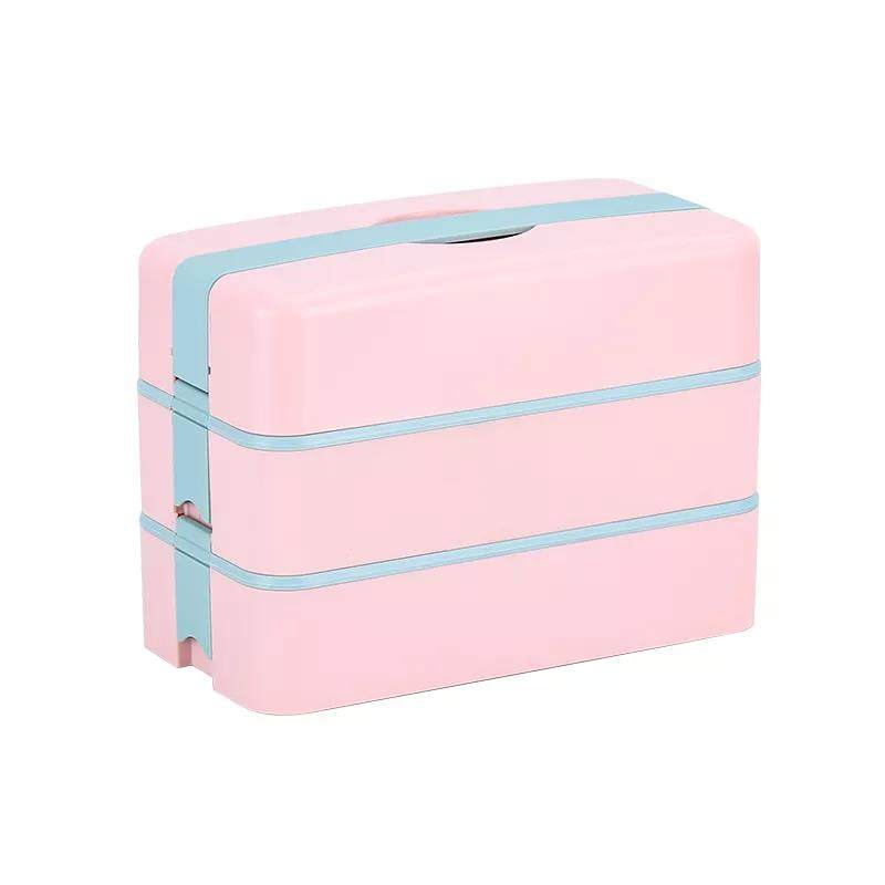 Lightweight wholesale food container rectangle stainless steel lunch storage boxes|1L