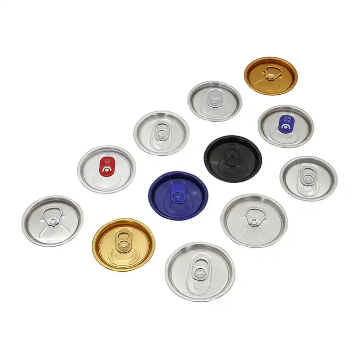 aluminum beverage cans with Easy open ends for 200ml 250ml 270ml 310ml 330ml 355ml 473ml 500ml drink packaging food jars