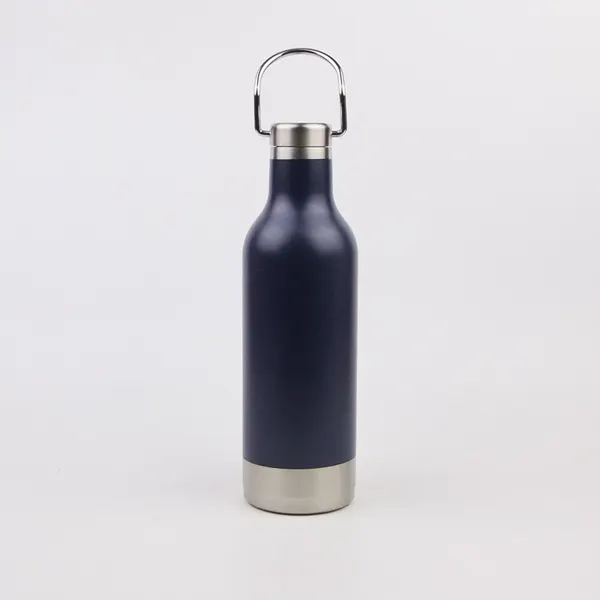 thermal water bottle vacuum flask with handle lid | 16oz