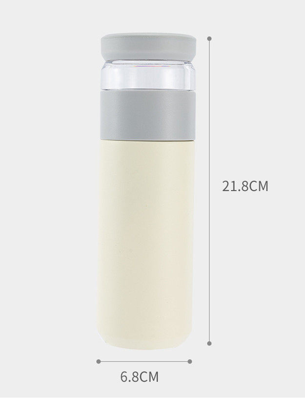 Tea Water Separation Thermos Cup | 18 OZ