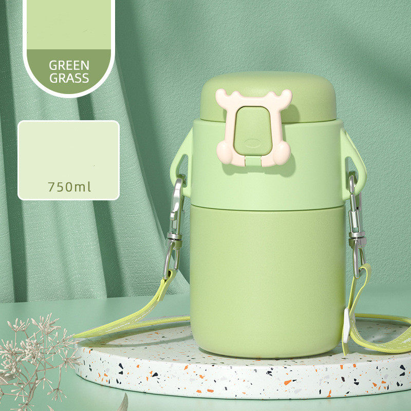 Children's mug large capacity straw drinking cup | 26 oz