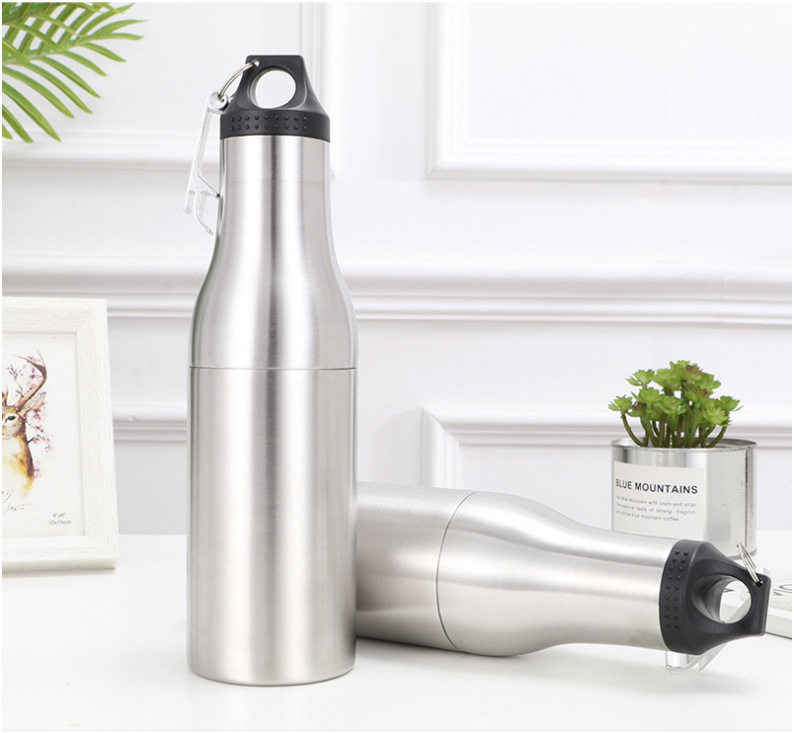 Double vacuum double section Mug beer cooler  | 12 oz