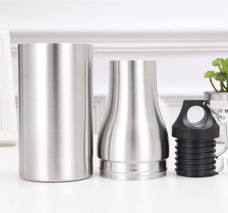 Double vacuum double section Mug beer cooler  | 12 oz