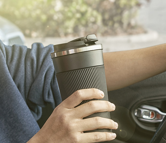 PORTABLE COFFEE THERMOS  MUG  | 13 OZ 15 OZ