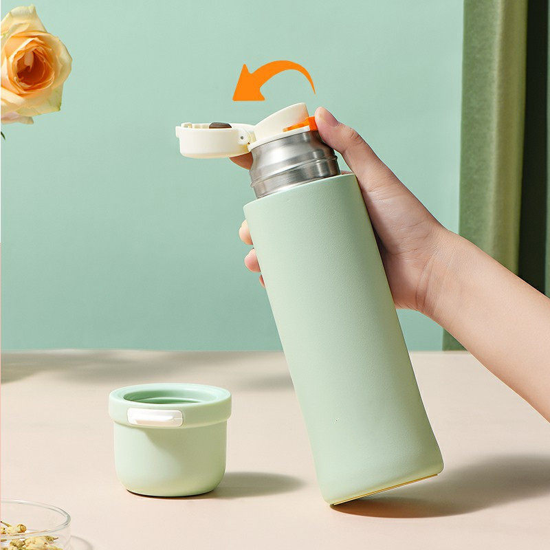 Three color high value thermos cup  | 18 oz