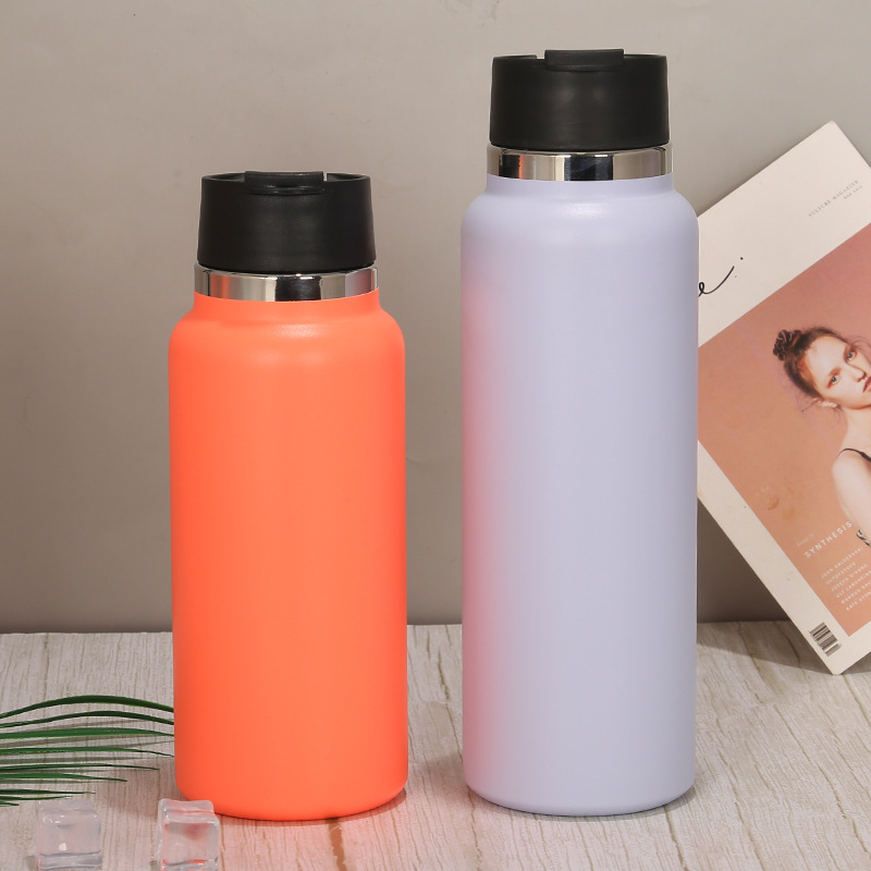 Double layer stainless steel thermos cup|40oz