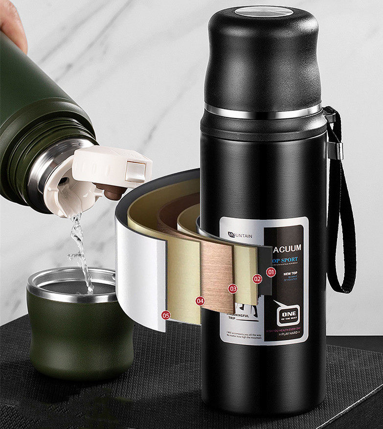 Outdoor sports kettle large capacity hiking kettle|27-34oz
