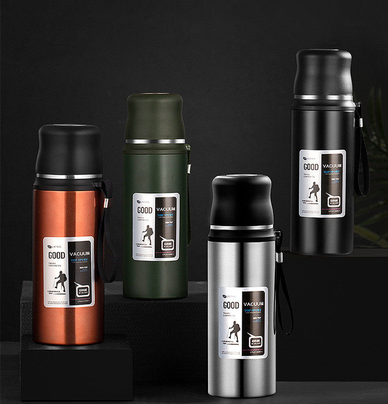 Outdoor sports kettle large capacity hiking kettle|27-34oz