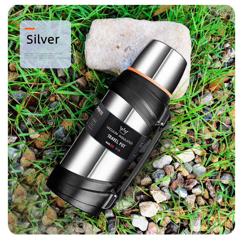 Stainless steel thermos travel portable vacuum kettles|68-85oz