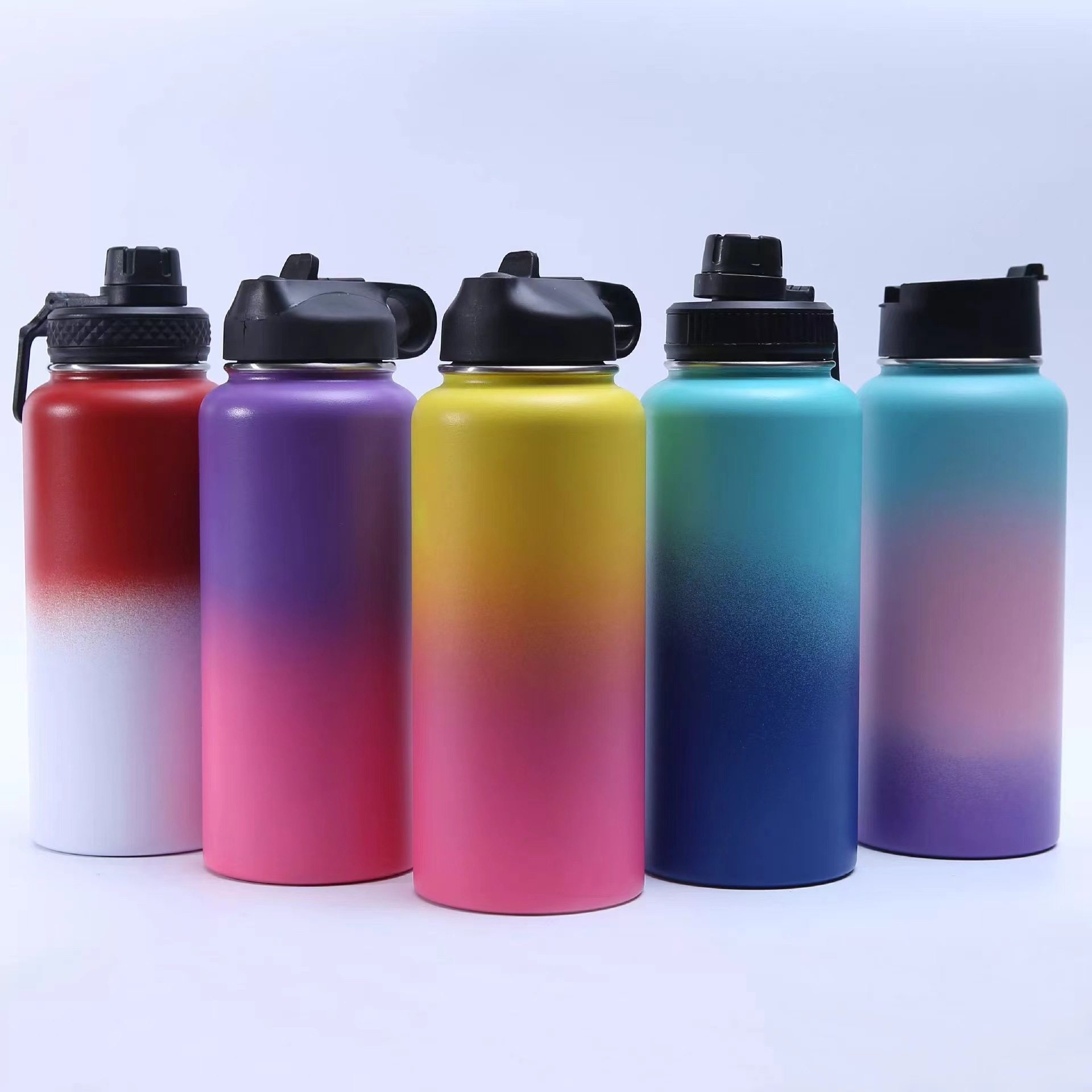 Sports kettle space kettle with straw|32oz-40oz
