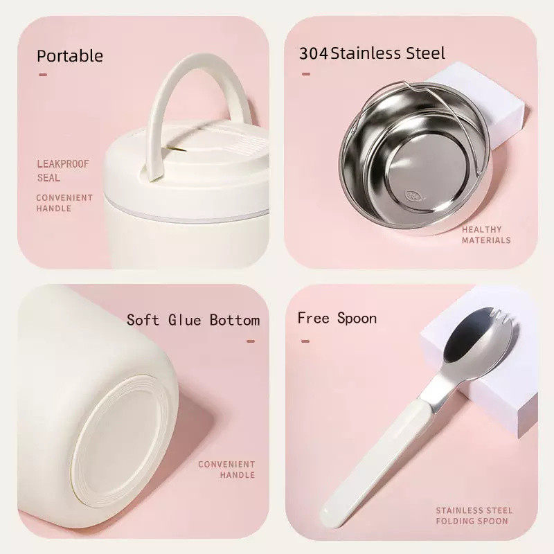High quality double-wall stainless steel thermal insulation lunch box|34oz