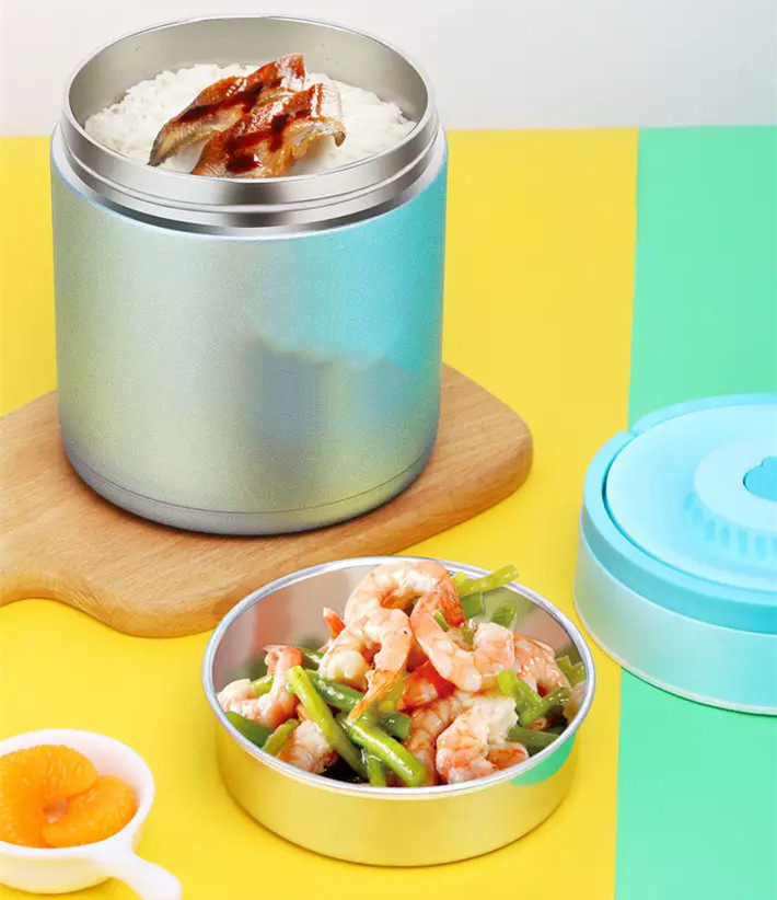 Stainless steel custom bento heat preservation lunch box|33-67oz