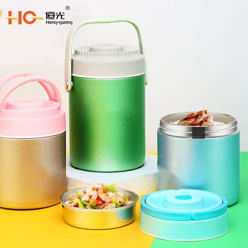 Stainless steel custom bento heat preservation lunch box|33-67oz