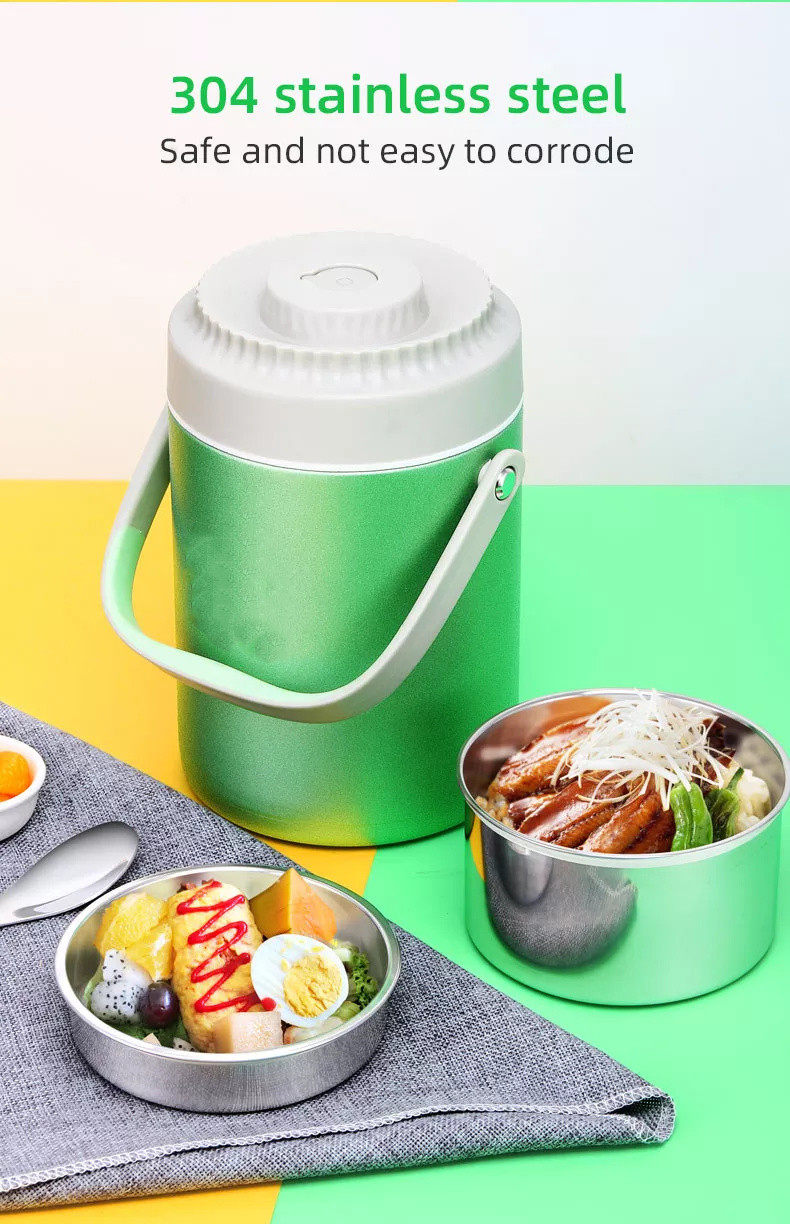 Stainless steel custom bento heat preservation lunch box|33-67oz