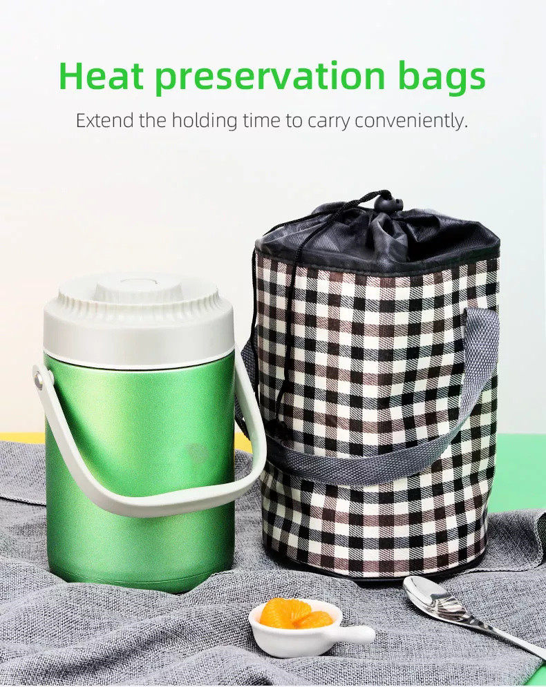 Stainless steel custom bento heat preservation lunch box|33-67oz