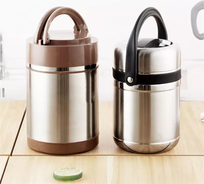 Portable stainless steel food container|33-101oz