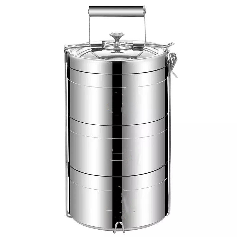 Double-layer hot-proof canteen lunch box|26oz