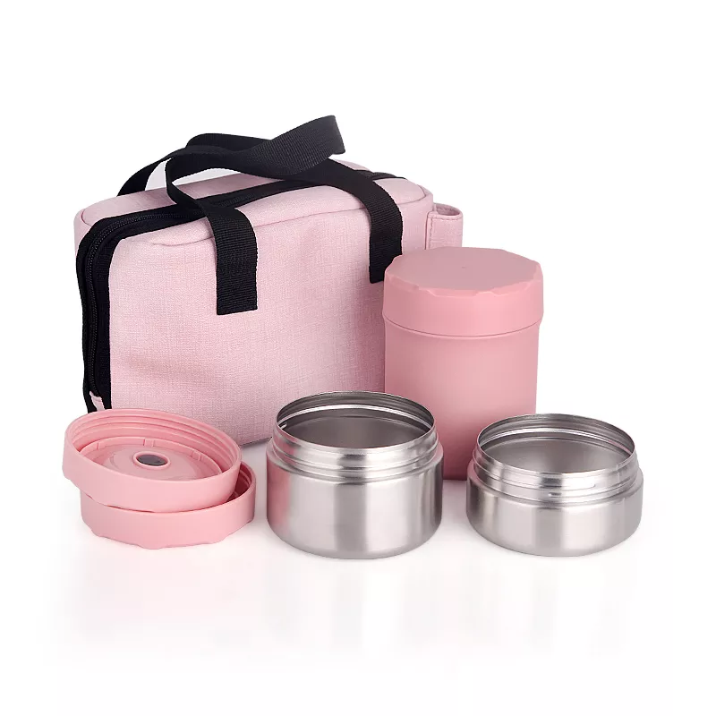 Portable stainless steel lunch box|34oz