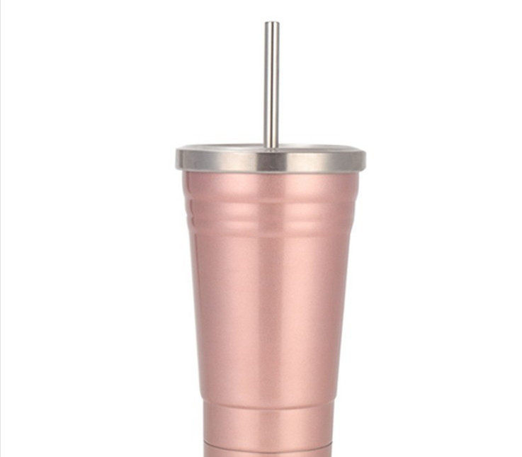Tumbler juice beverage cup with lid for heat preservation|16oz