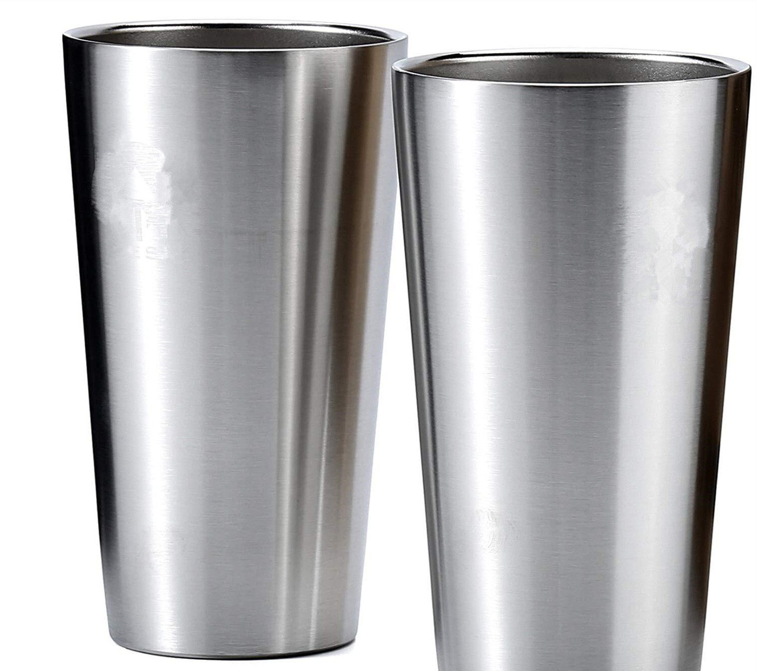 Stainless steel taper cup with cover|16oz