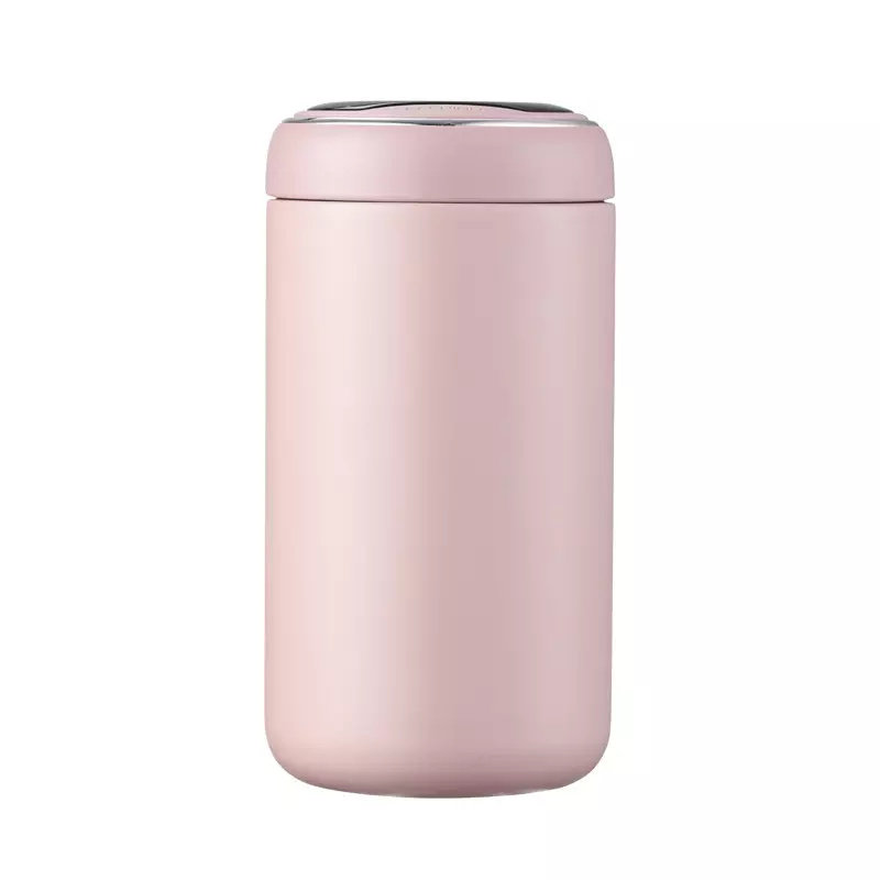 Small Red Christmas Gift Vacuum Bottle with Temperature Display | 16oz/300ml
