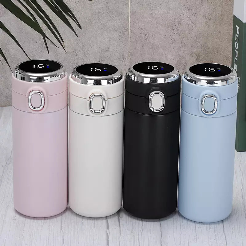 Creative intelligent temperature display bouncing cup | 15.3oz/450ml