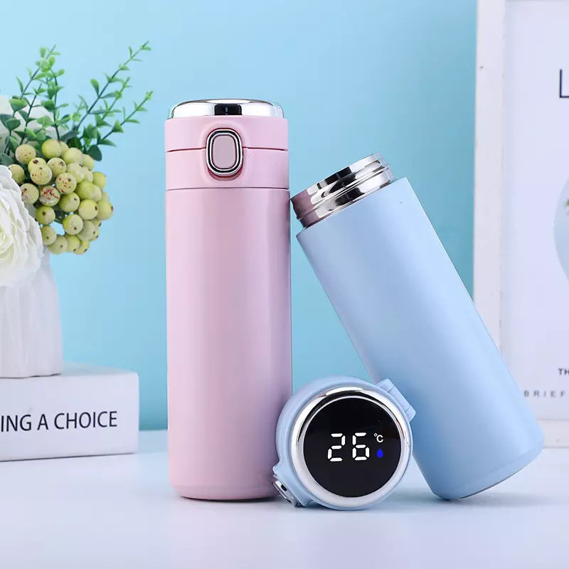 Creative intelligent temperature display bouncing cup | 15.3oz/450ml
