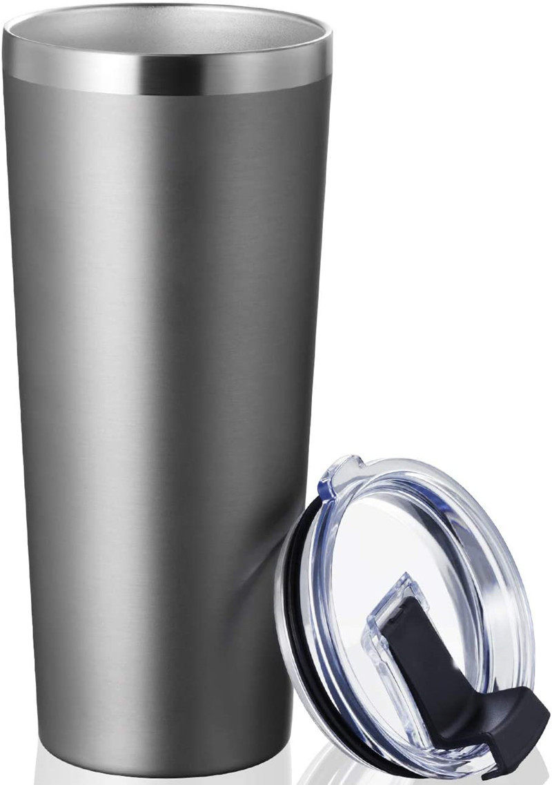 Stainless steel color vacuum insulation cup|20oz