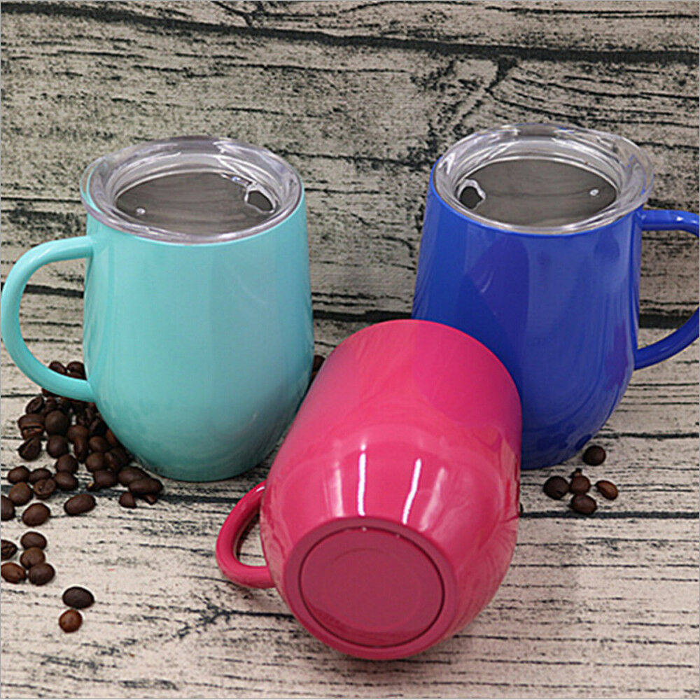 304 stainless steel handle egg cup|12oz