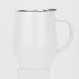 304 stainless steel handle egg cup|12oz