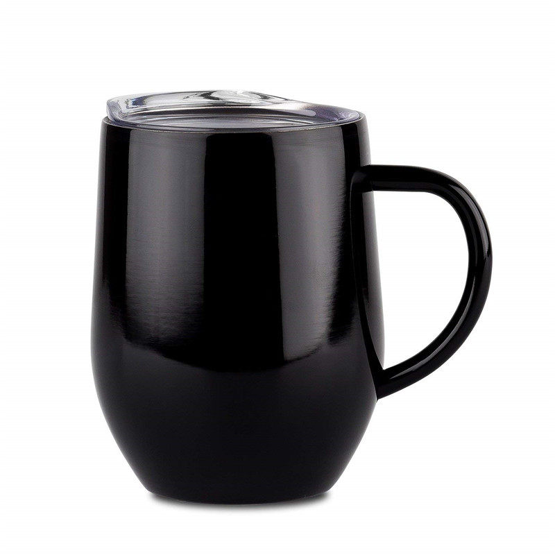 304 stainless steel handle egg cup|12oz