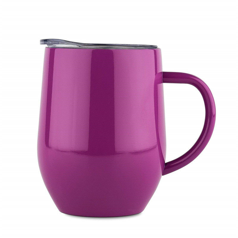304 stainless steel handle egg cup|12oz