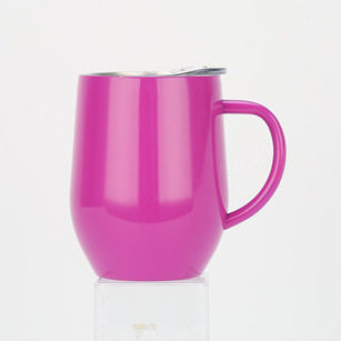 304 stainless steel handle egg cup|12oz