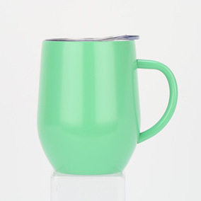 304 stainless steel handle egg cup|12oz