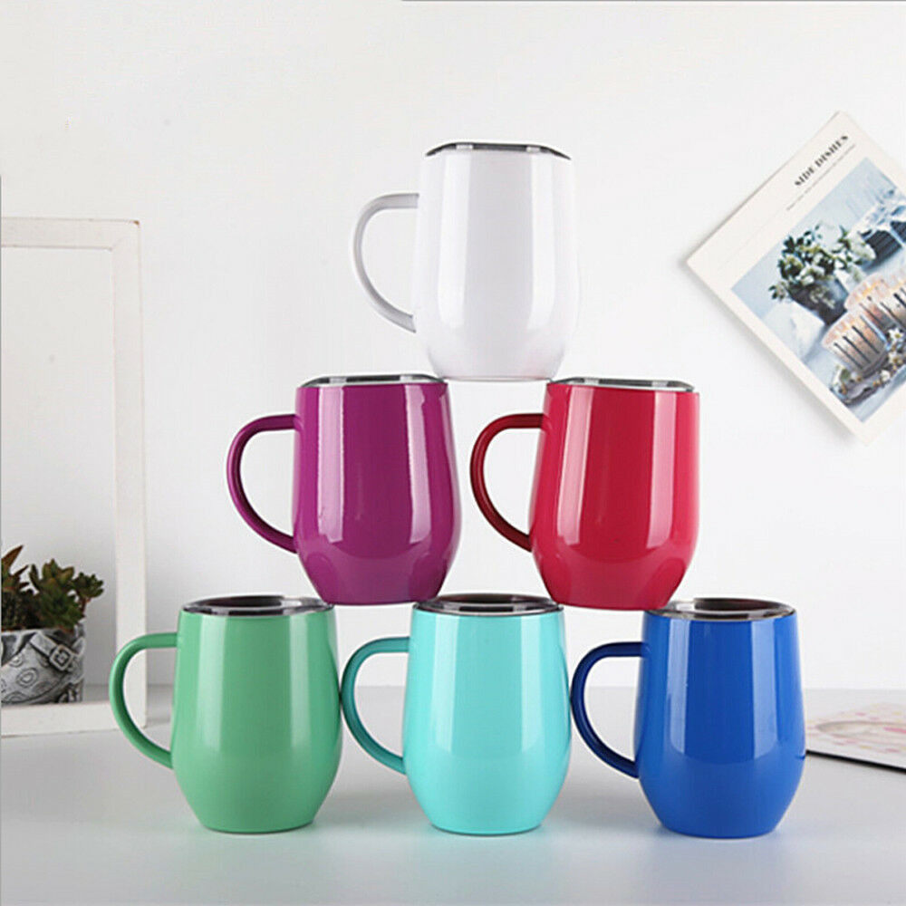 304 stainless steel handle egg cup|12oz