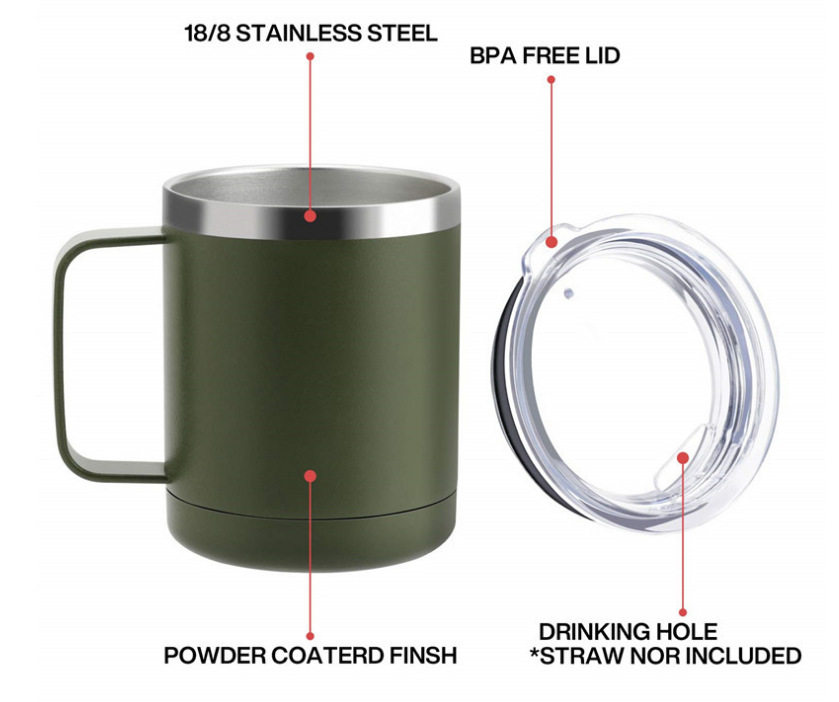 Double vacuum cups for office use | 10OZ.