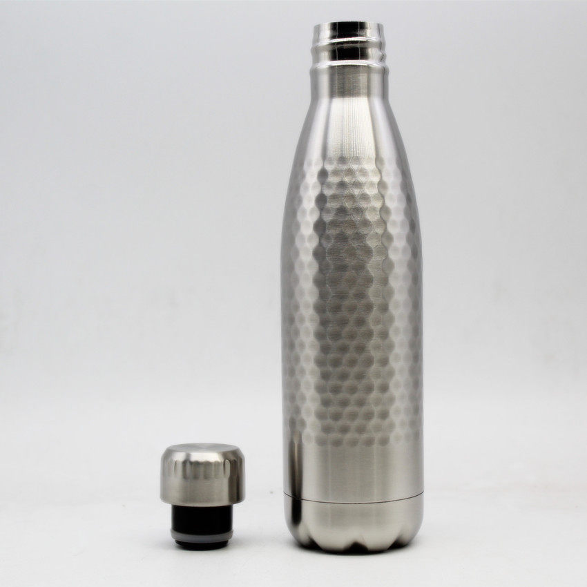 STAINLESS STEEL VACUUM INSULATED COLA FLASK | 17OZ-35OZ (500-1000ML)