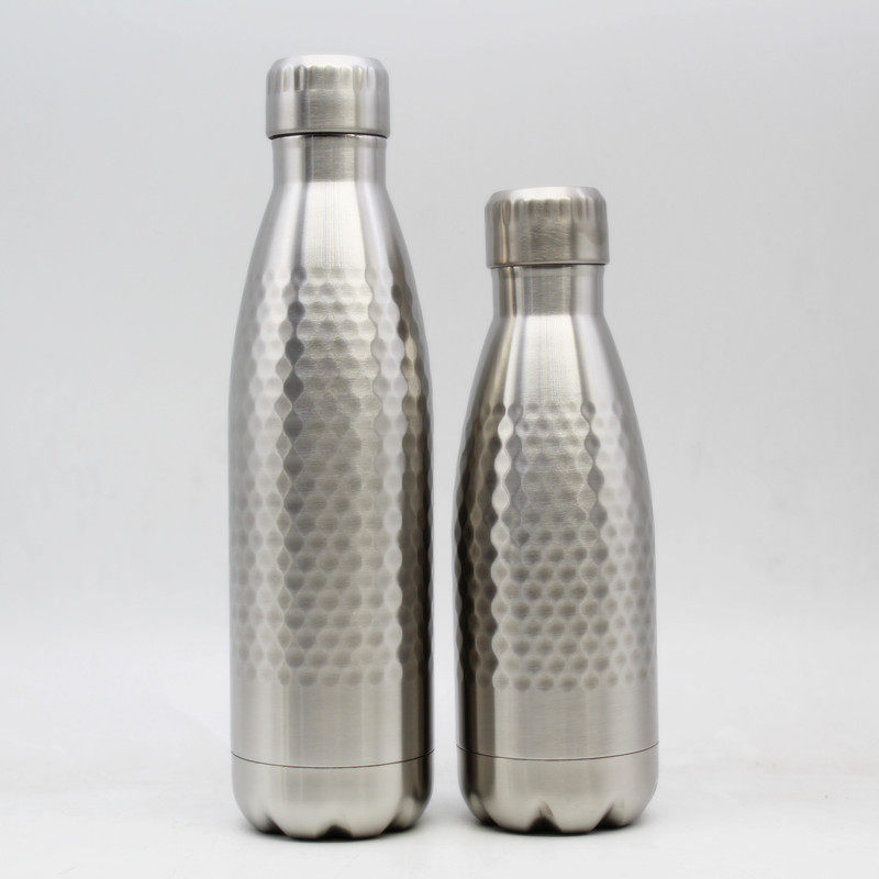 STAINLESS STEEL VACUUM INSULATED COLA FLASK | 17OZ-35OZ (500-1000ML)