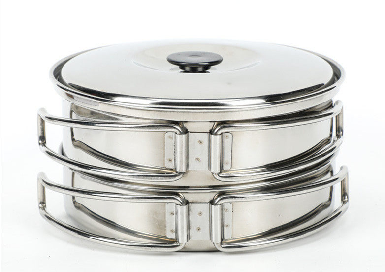 Camp cooking utensils set of three pieces