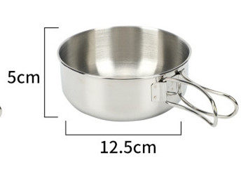 Camp cooking utensils set of three pieces