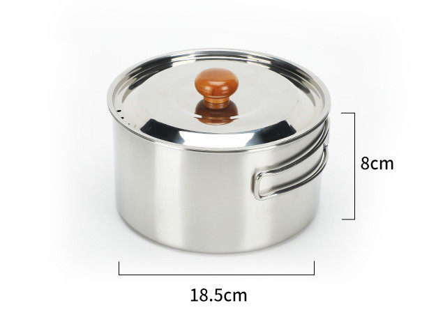 Portable water cooking utensils for camping