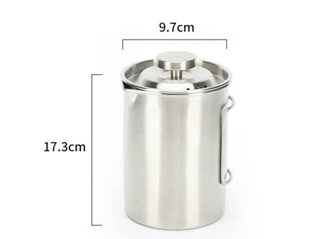 Hand-made coffee outdoor camping teapot