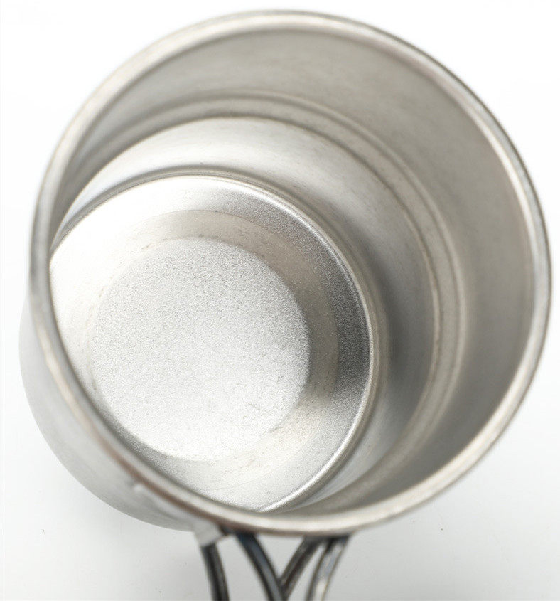 Stainless steel foldable camping cup