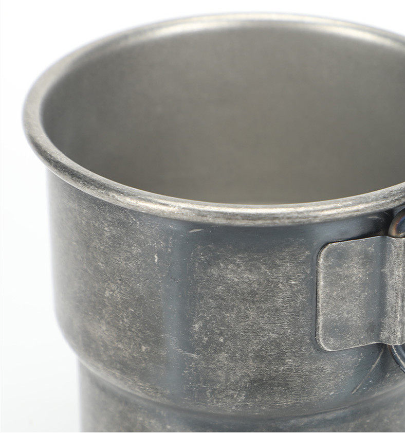 Stainless steel foldable camping cup
